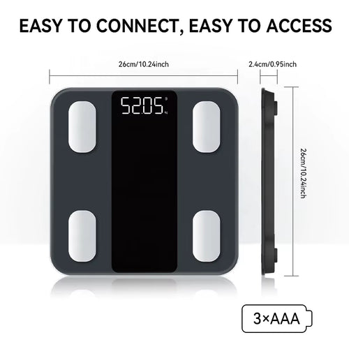 Welland Practical Electronic Body Fat Scale Best Priced 180Kg Capacity Floor LCD Display OEM Supported Glass Material